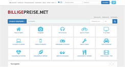 Desktop Screenshot of billigepreise.net