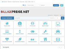 Tablet Screenshot of billigepreise.net